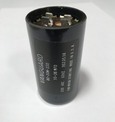 VANGUARD starting capacitor BC-30M-330