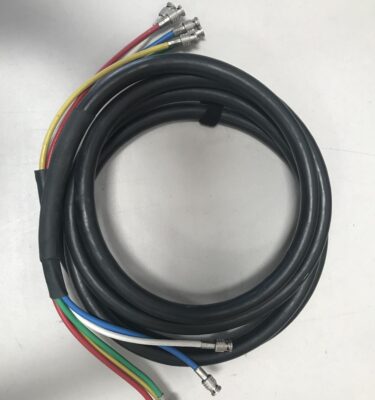 Canare 5 Channel 75 Ohm V5-5CFB Video Coxial Cable, BNC-BNC Plug